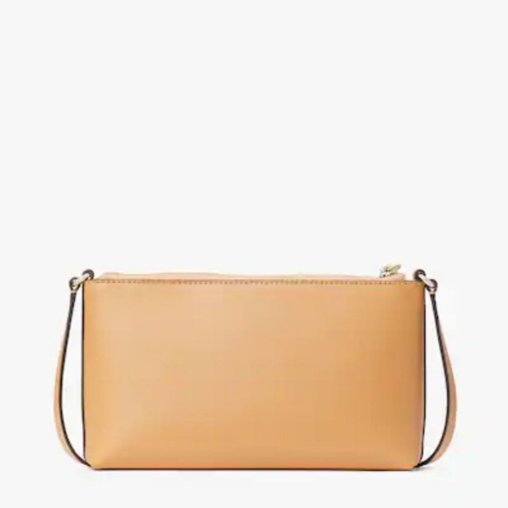 Kate Spade Ivy Street Amy Crossbody Bag Purse Tiramisu Mousse - Picture 2 of 16